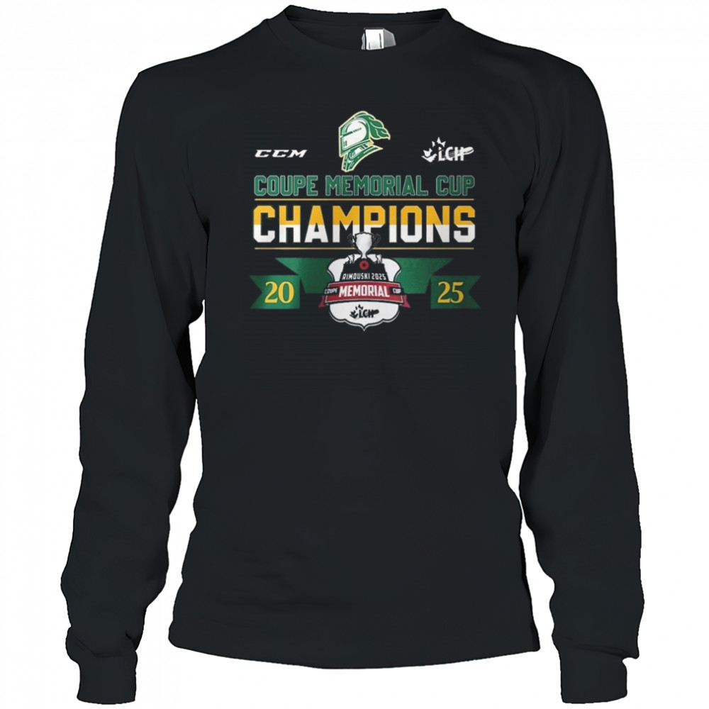 Rimouski 2025 Coupe Memorial Cup London Knights Shirt Long Sleeved