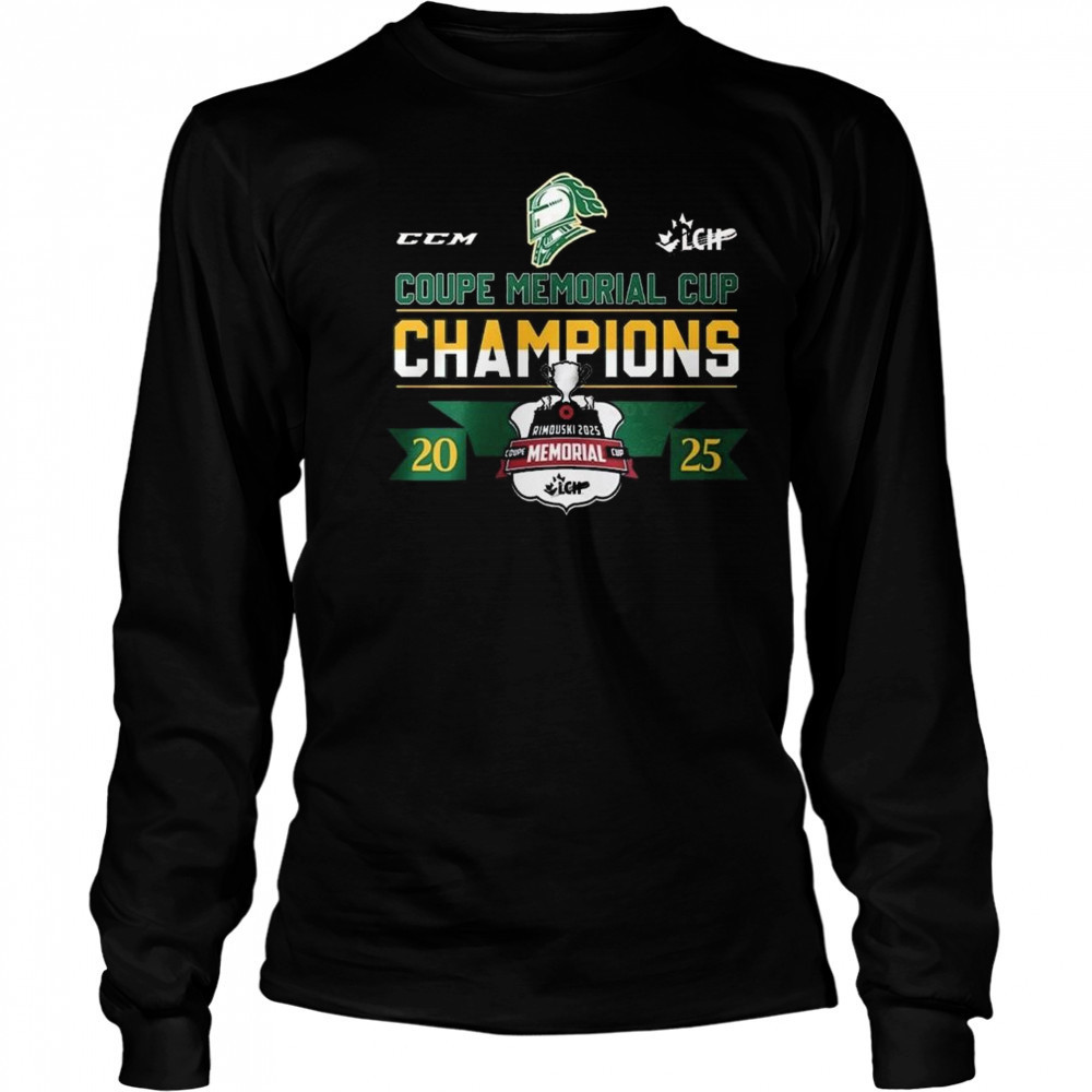 Rimouski 2025 Coupe Memorial Cup London Knights Shirt Long Sleeved