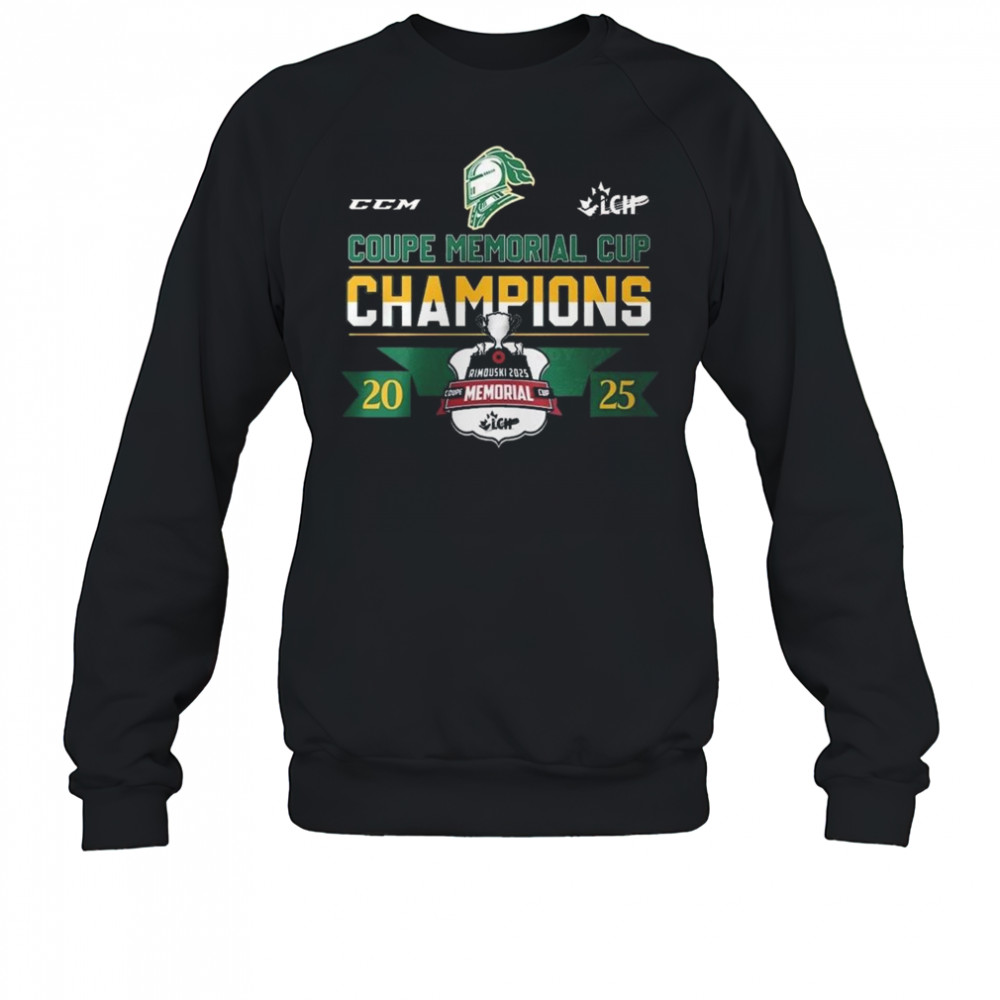 Rimouski 2025 Coupe Memorial Cup London Knights Shirt Sweatshirt