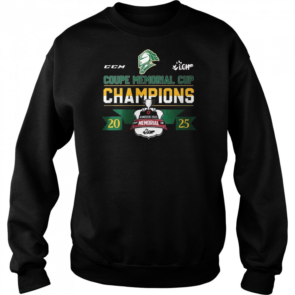 Rimouski 2025 Coupe Memorial Cup London Knights Shirt Hoodie