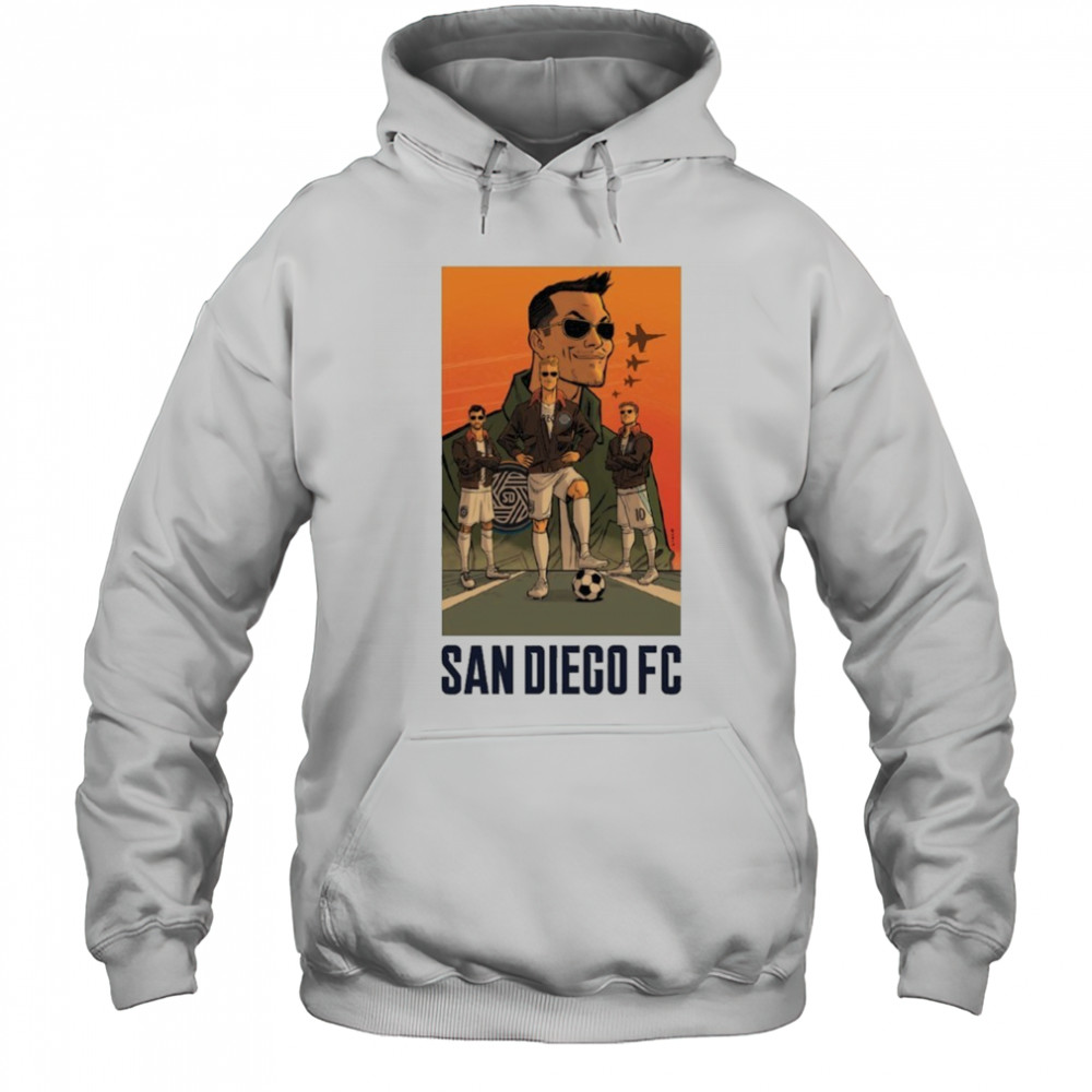 San Diego FC Military T-shirt Hoodie
