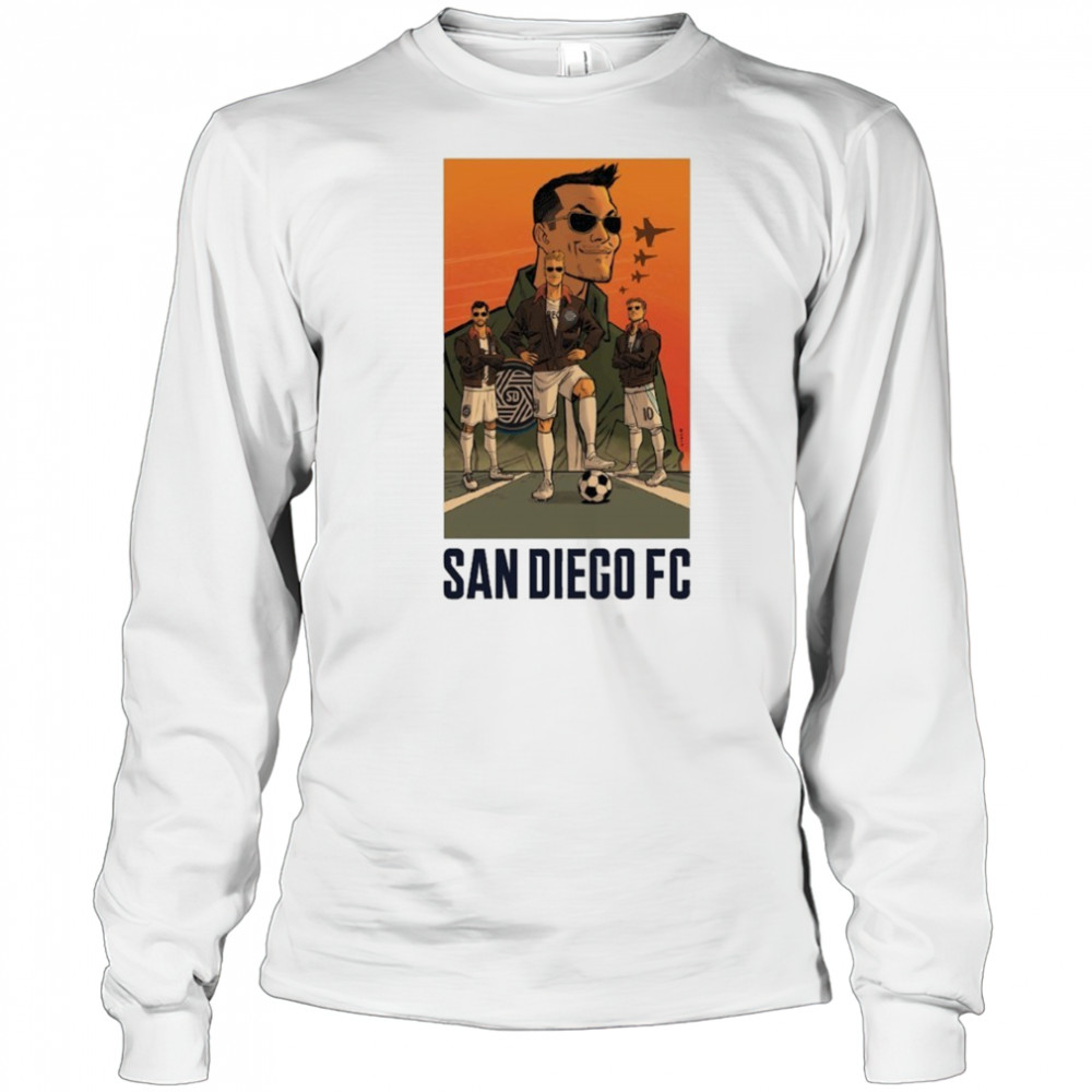 San Diego FC Military T-shirt Long Sleeved