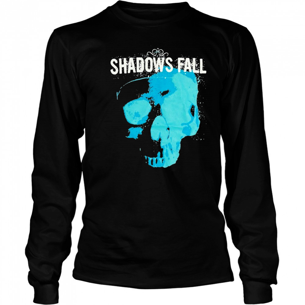 Shadows Fall Skull T-shirt Long Sleeved