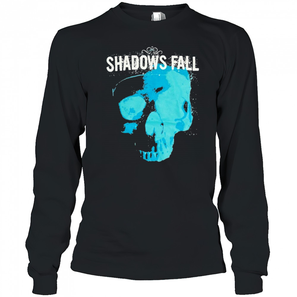 Shadows Fall Skull T-shirt Long Sleeved