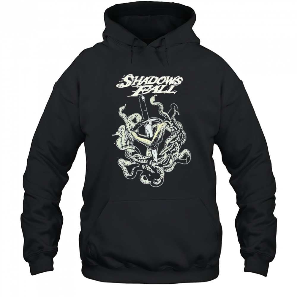 Shadows Fall Snake Knife T-shirt Hoodie