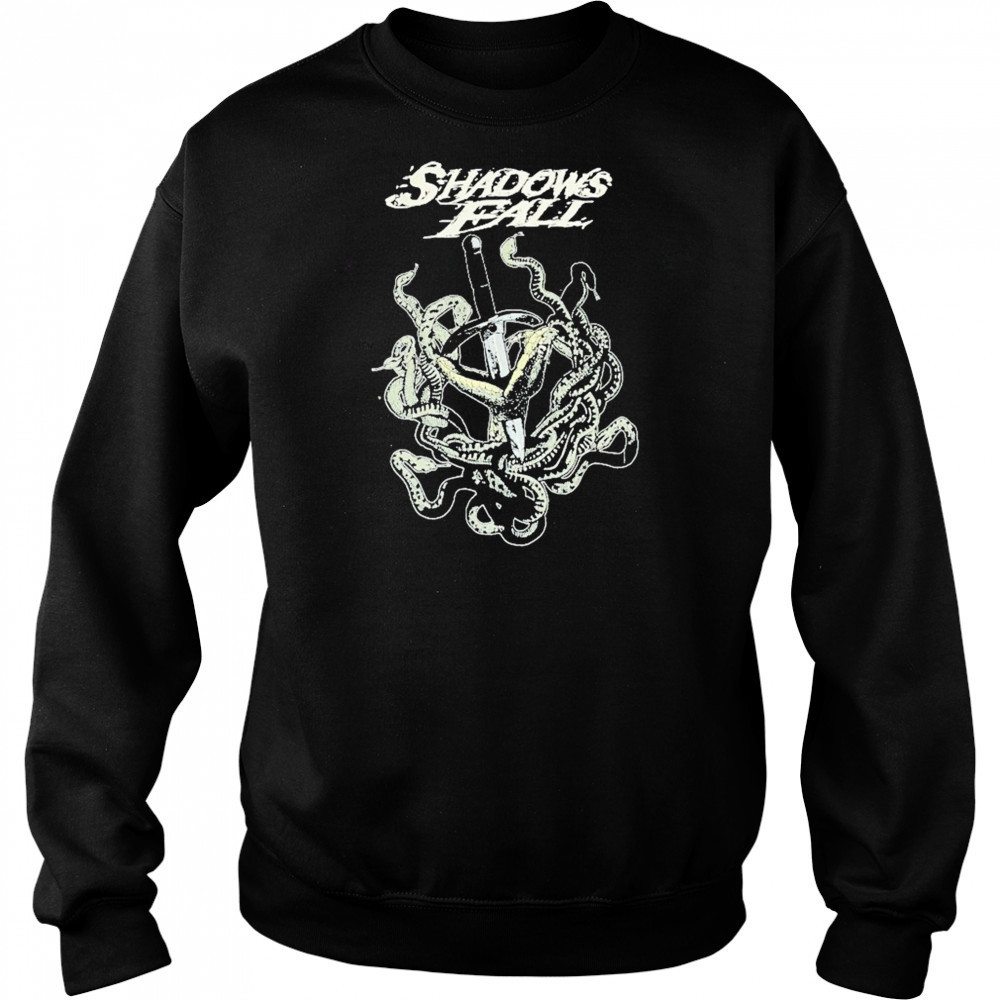 Shadows Fall Snake Knife T-shirt Hoodie