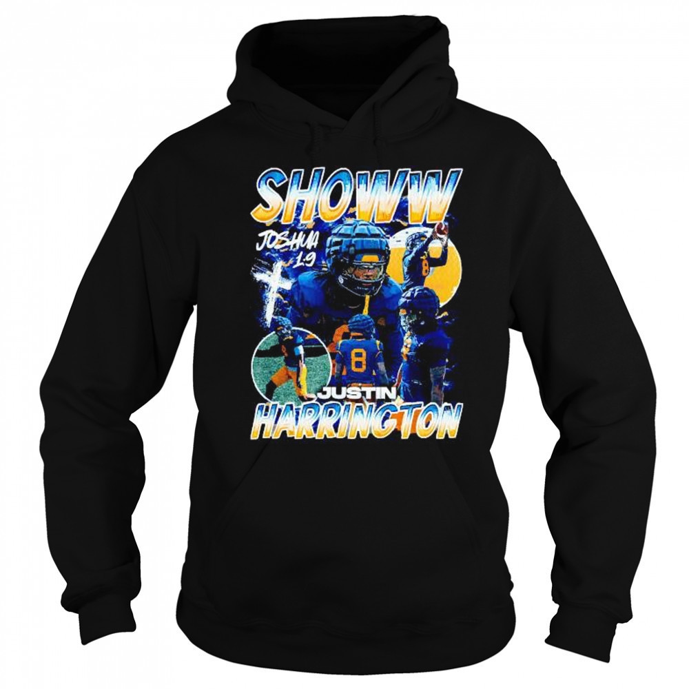 Showw Justin Harrington Joshua 1 9 player collage graphic shirt Sweatshirt