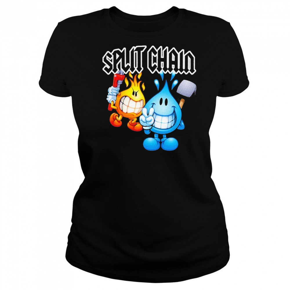 Split Chain World T-shirt Women's T-shirt