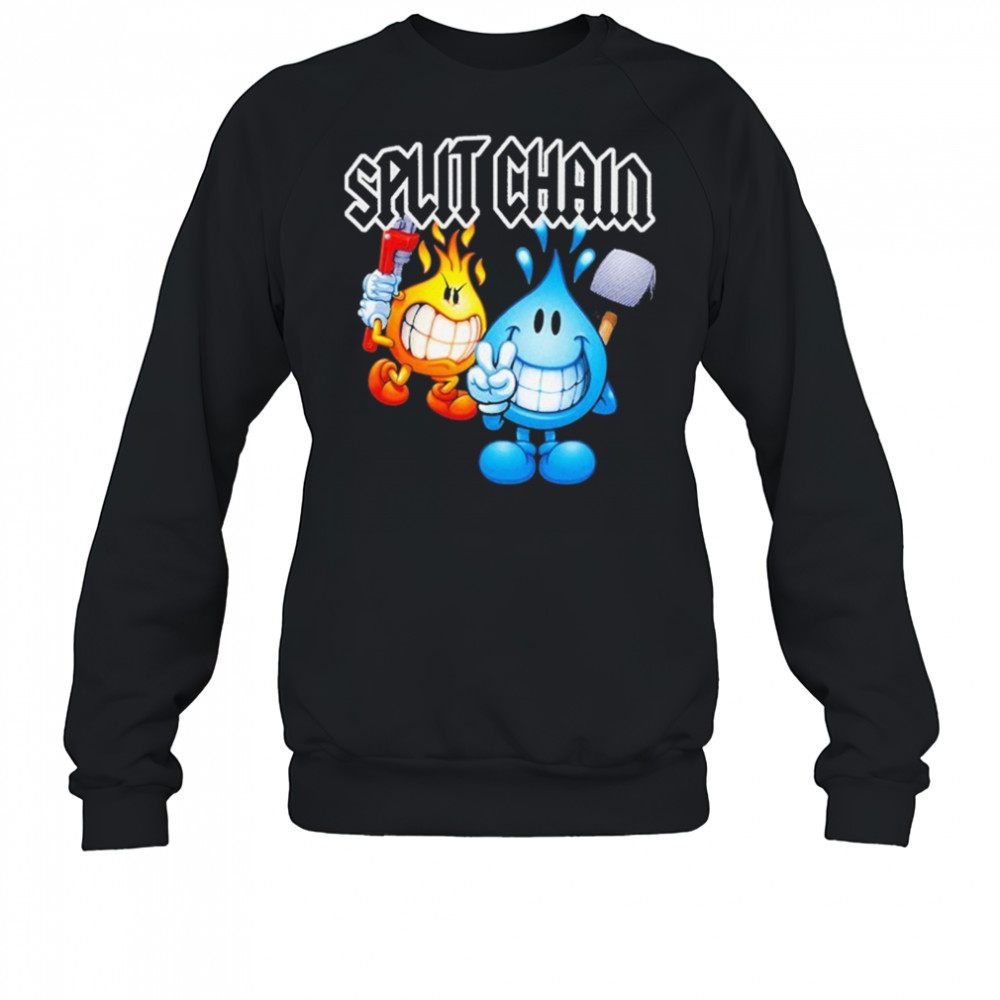 Split Chain World T-shirt Sweatshirt