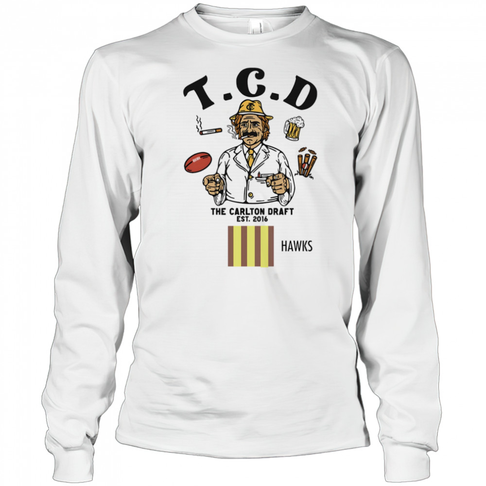 TCD the Carlton Draft shirt Long Sleeved