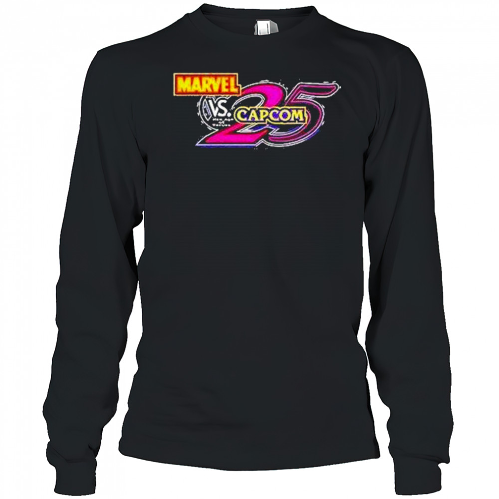 25th Anniversary Marvel Vs Capcom Shirt Long Sleeved