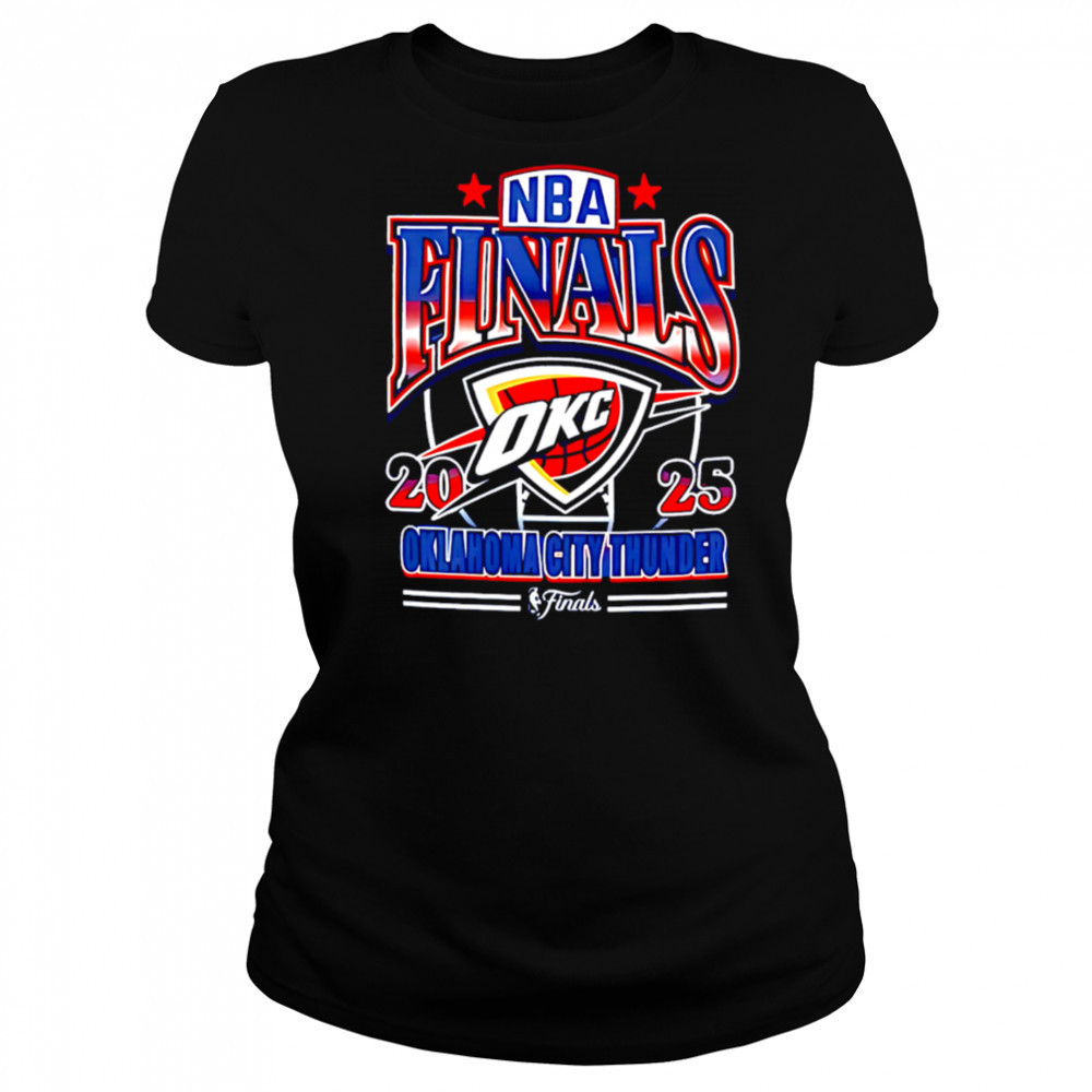 47 Oklahoma City Thunder Blue 2025 Finals Participant shirt Women's T-shirt