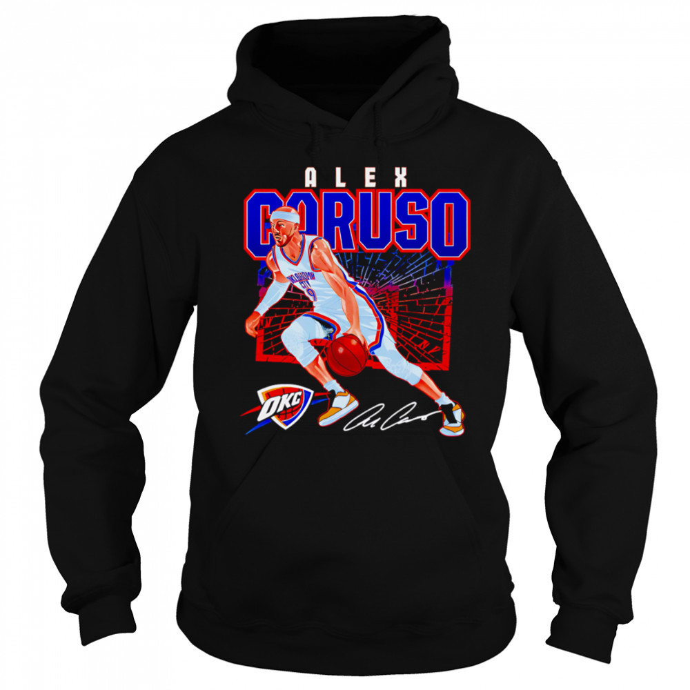 Alex Caruso Oklahoma City Thunder Shattered shirt Sweatshirt