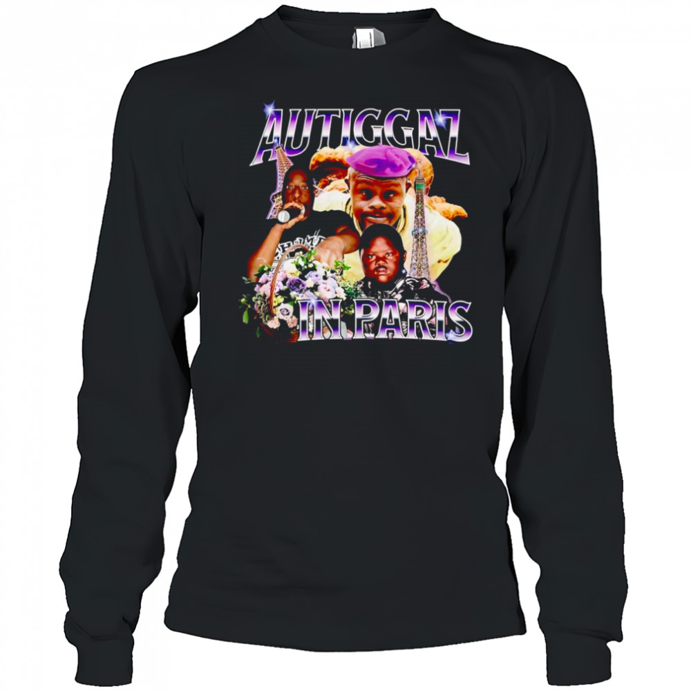 Autiggaz in Paris shirt Long Sleeved