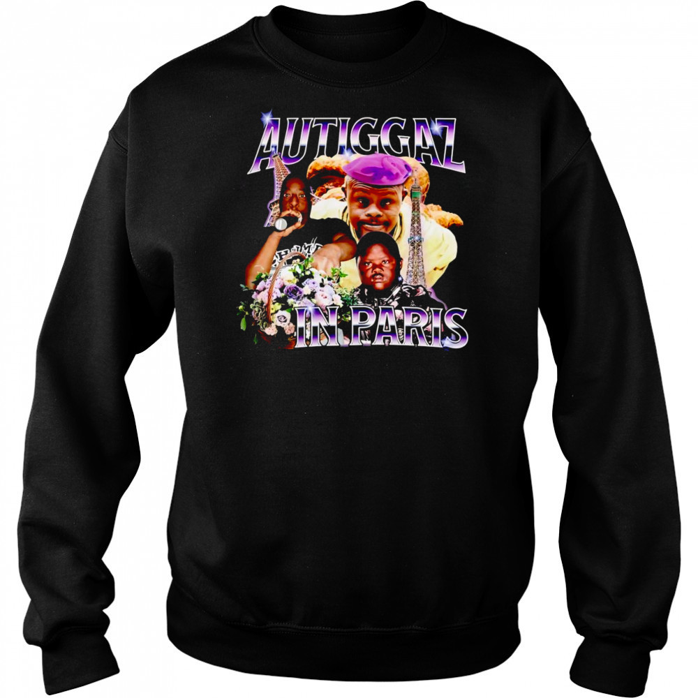 Autiggaz in Paris shirt Hoodie