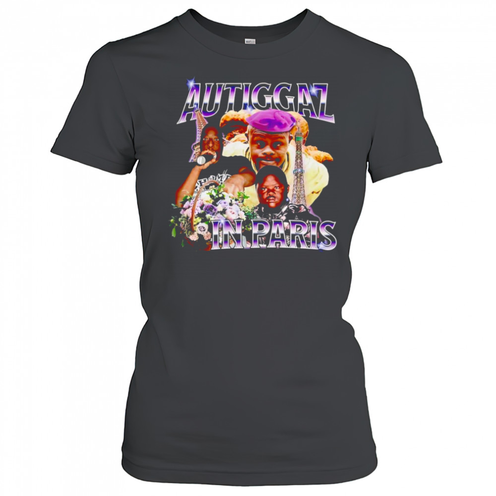 Autiggaz in Paris shirt Women's T-shirt