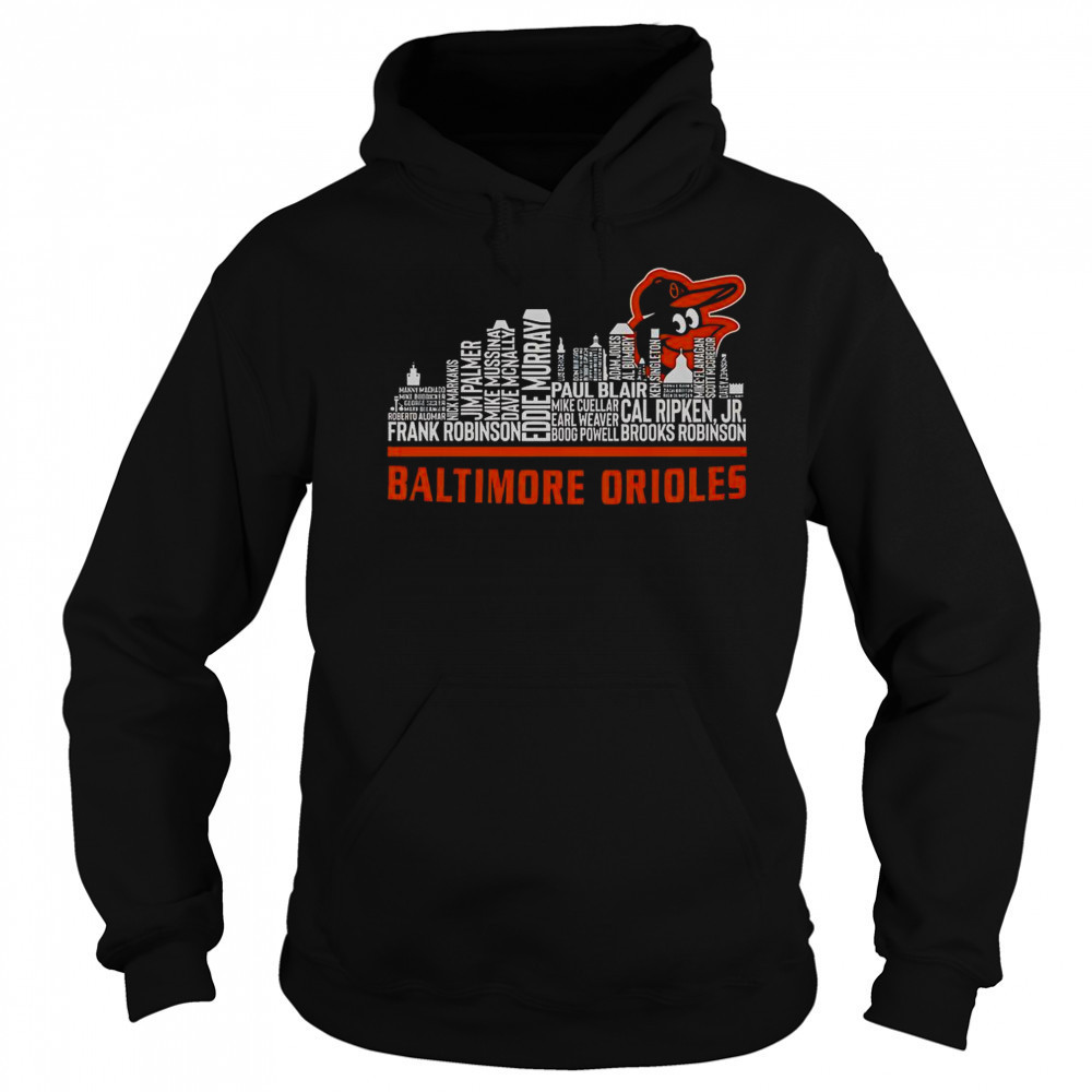 Baltimore Orioles 2025 Skyline T-Shirt Sweatshirt