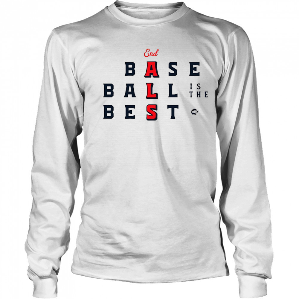 Baseball Is The Best 2025 shirt Long Sleeved