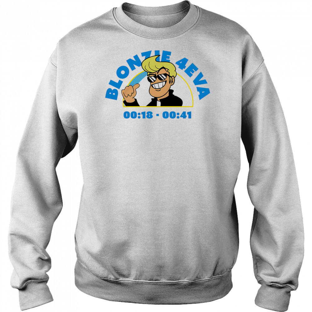 Blonzie 4eva funny cartoon shirt Hoodie