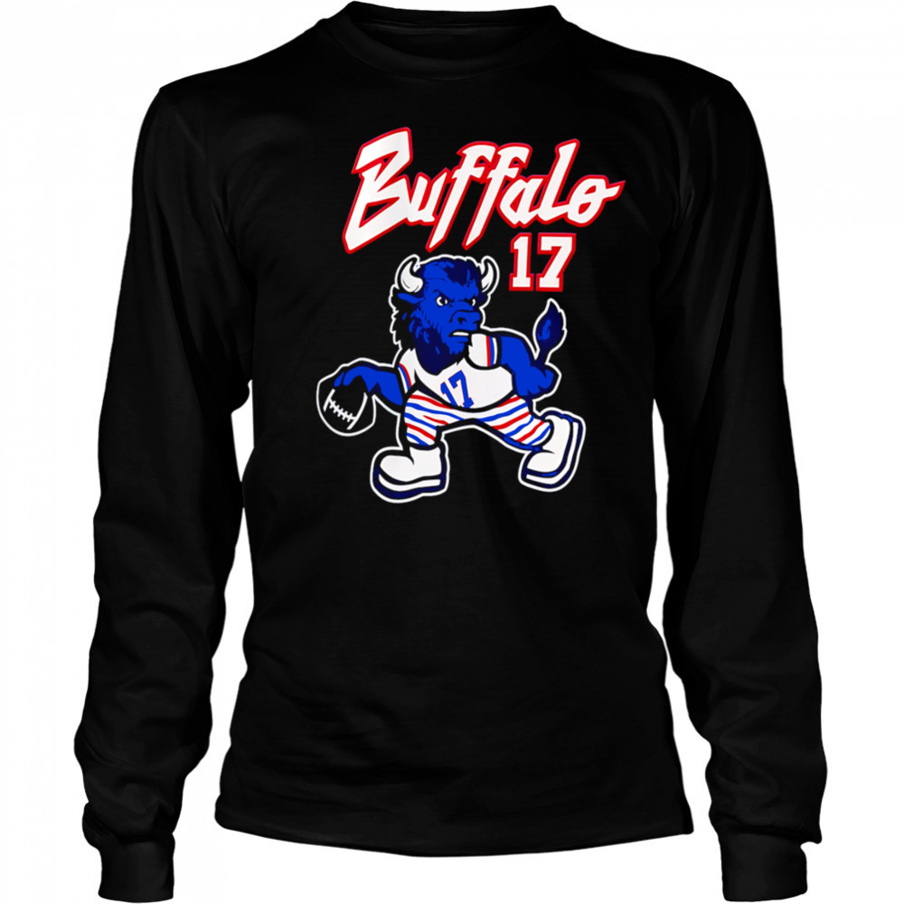 Buffalo Bills Raps 17 mascot cartoon shirt Long Sleeved