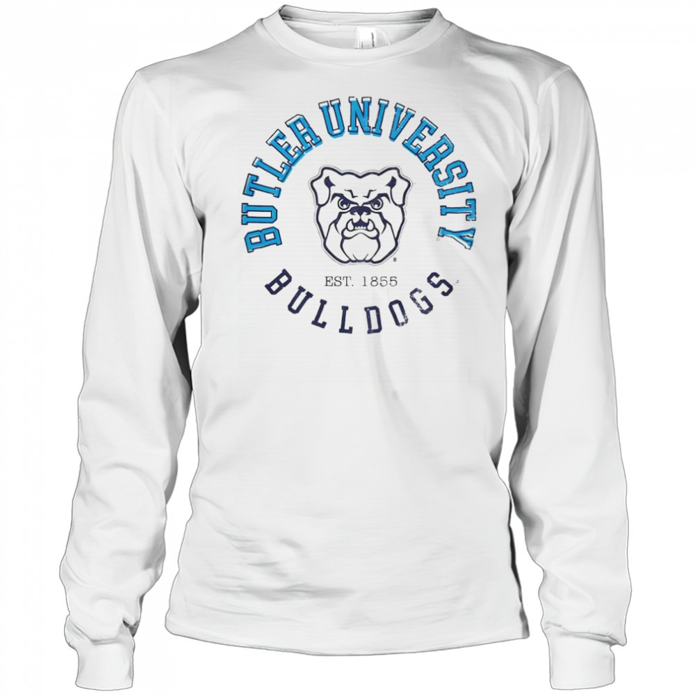 Butler Bulldogs Circle Vintage T-Shirt Long Sleeved