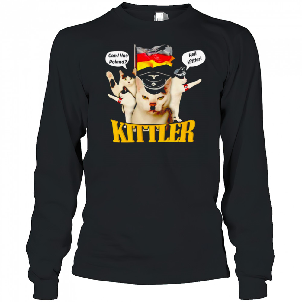 Can I has Poland Heil Kittler shirt Long Sleeved