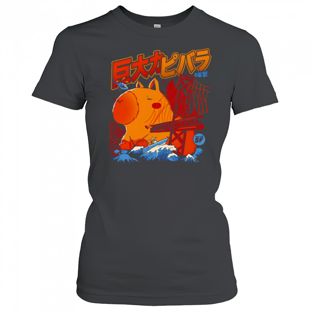 Capybara Monster attack shirt Women's T-shirt
