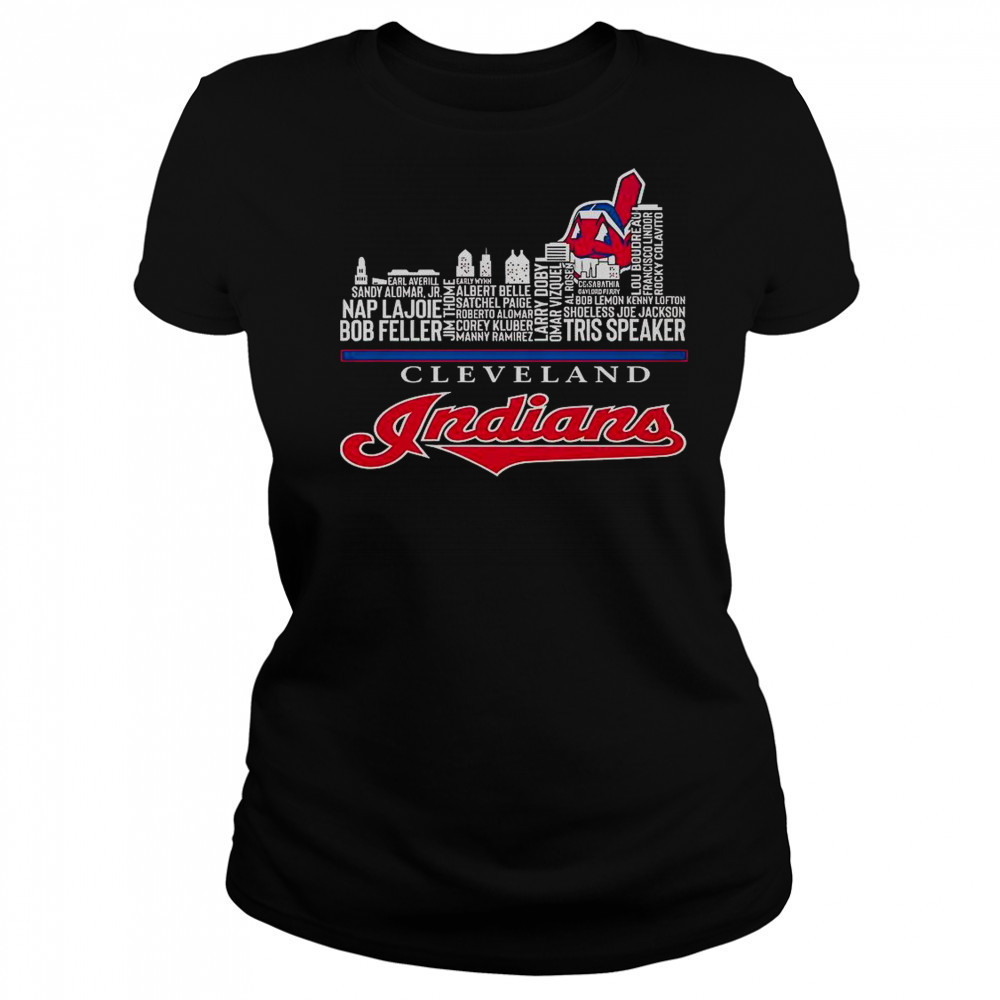 Cleveland Guardians 2025 Skyline T-Shirt Women's T-shirt