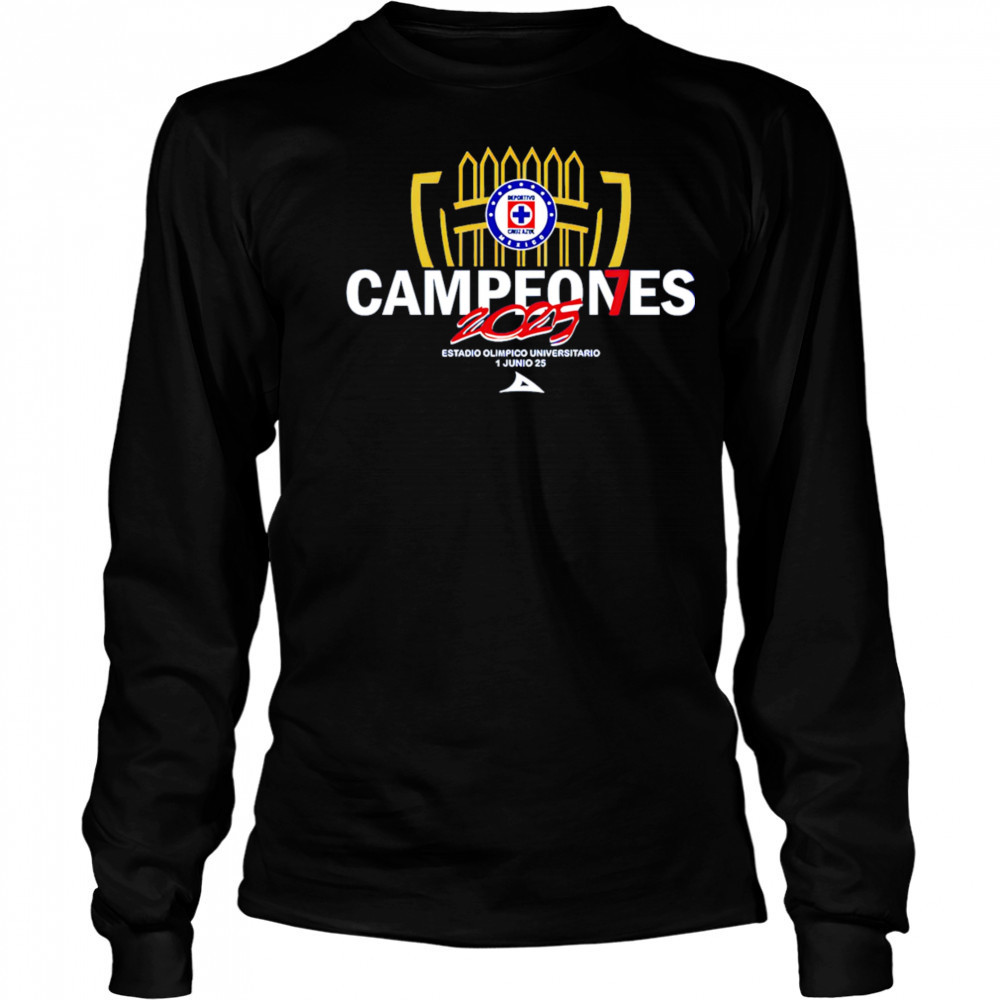 Cruz Azul 2025 Concacaf Champions Cup shirt Long Sleeved