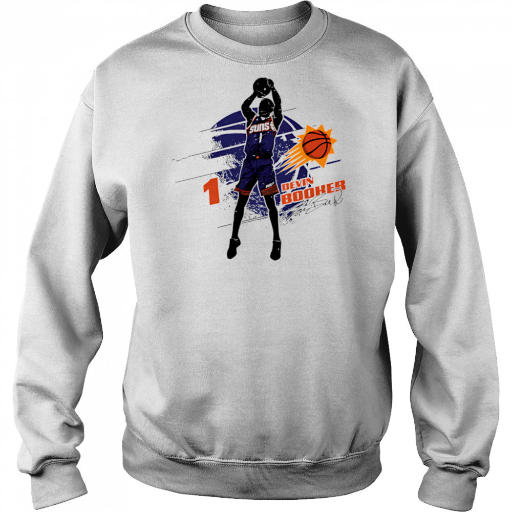Devin Booker Phoenix Suns Silhouette shirt Hoodie