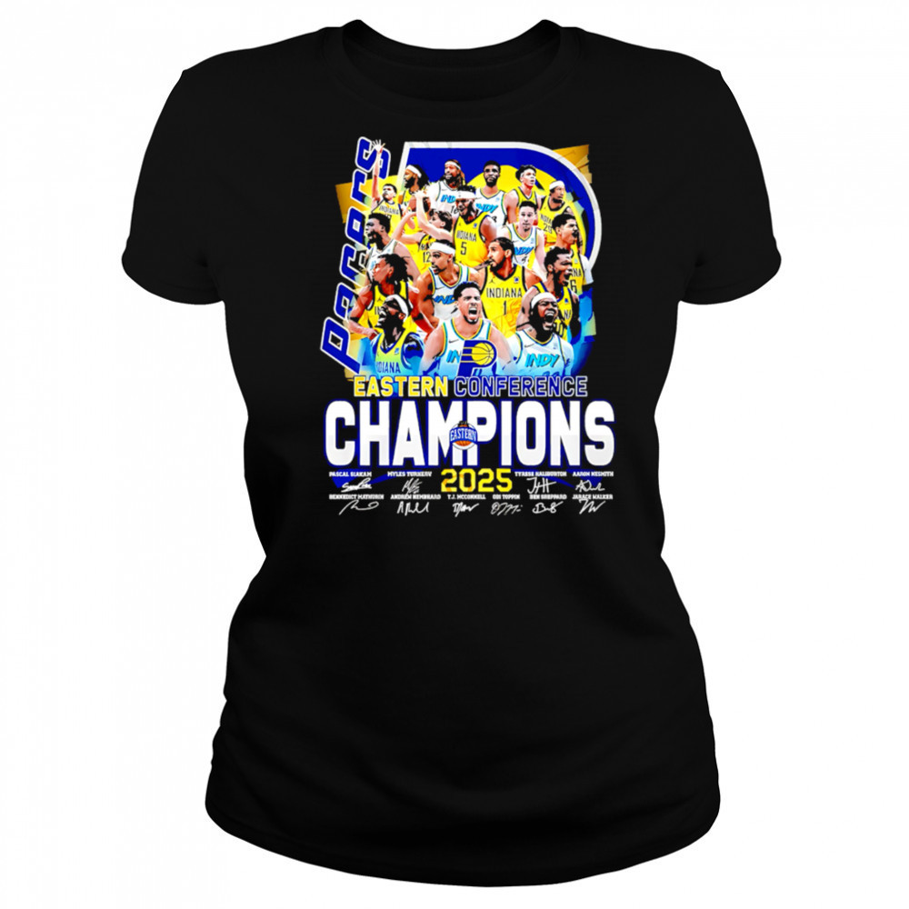 Eastern Conference Champions 2025 Indiana Pacers Limited Edition shirt Women's T-shirt
