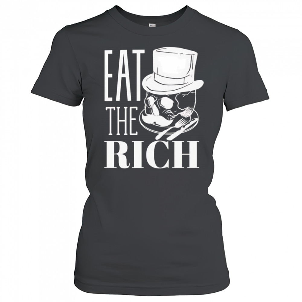 Eat the rich skull shirt Women's T-shirt