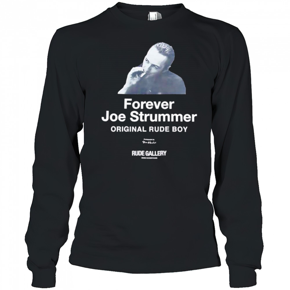Forever Joe Trummer original rude boy shirt Long Sleeved
