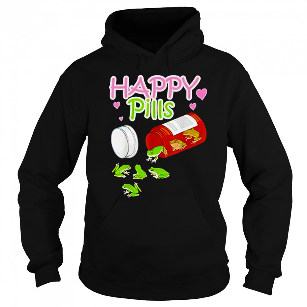 Happy Pills frog lover shirt Sweatshirt