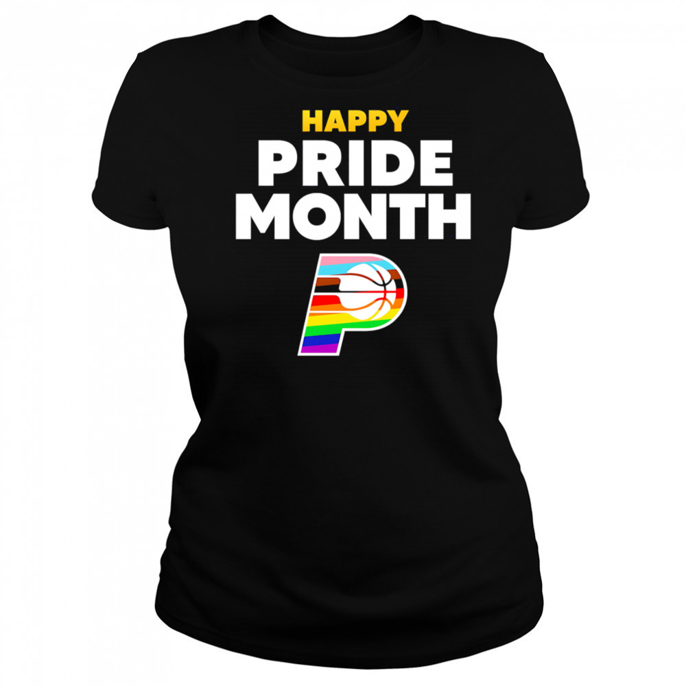 Happy Pride Month Indiana Pacers shirt Women's T-shirt