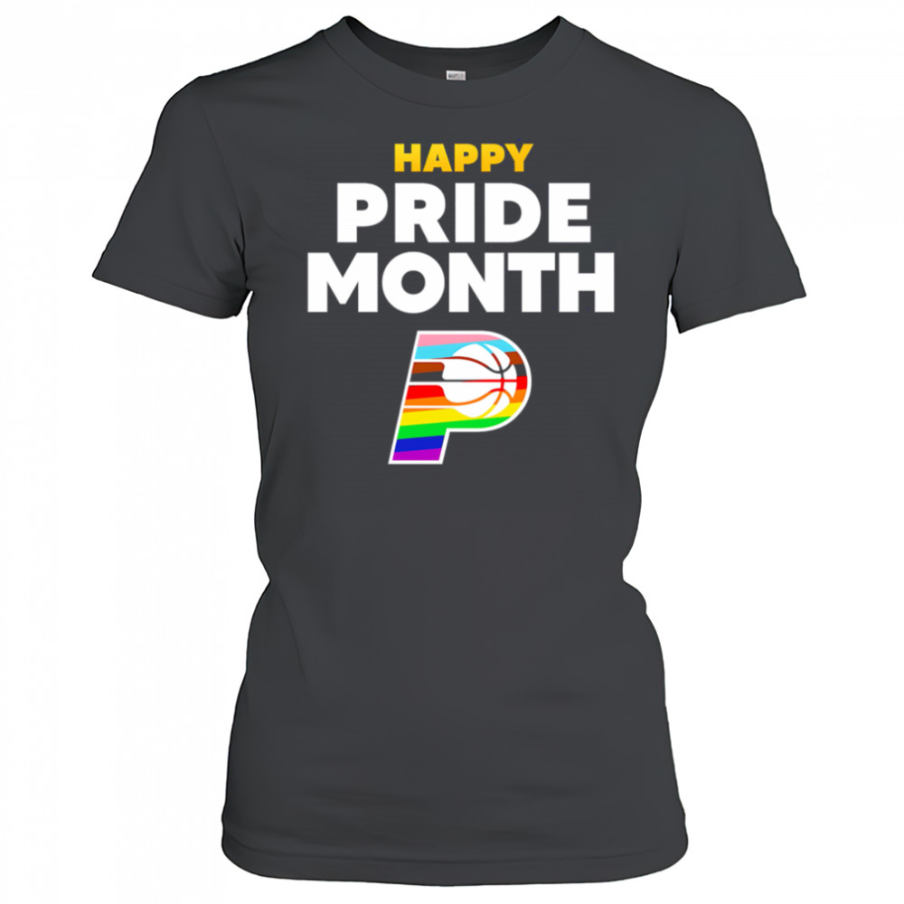 Happy Pride Month Indiana Pacers shirt Women's T-shirt