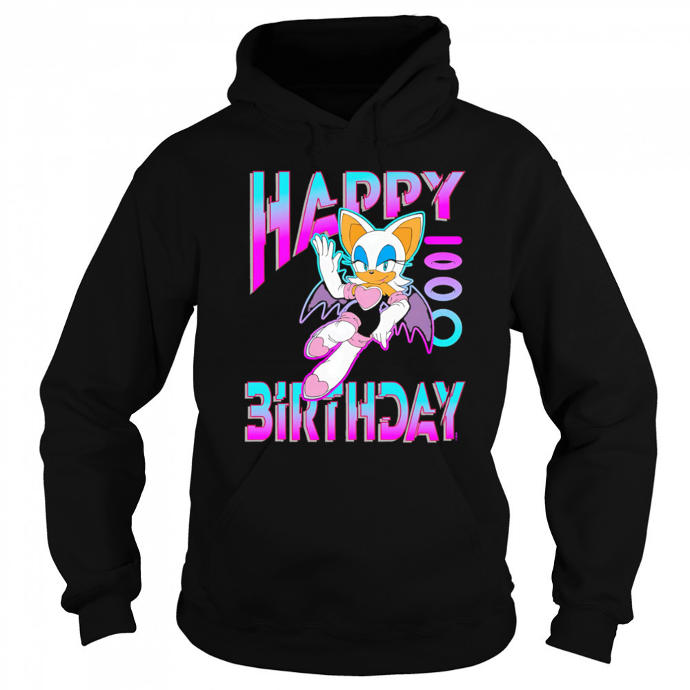 Hedgehog Rouge Happy Birthday shirt Sweatshirt