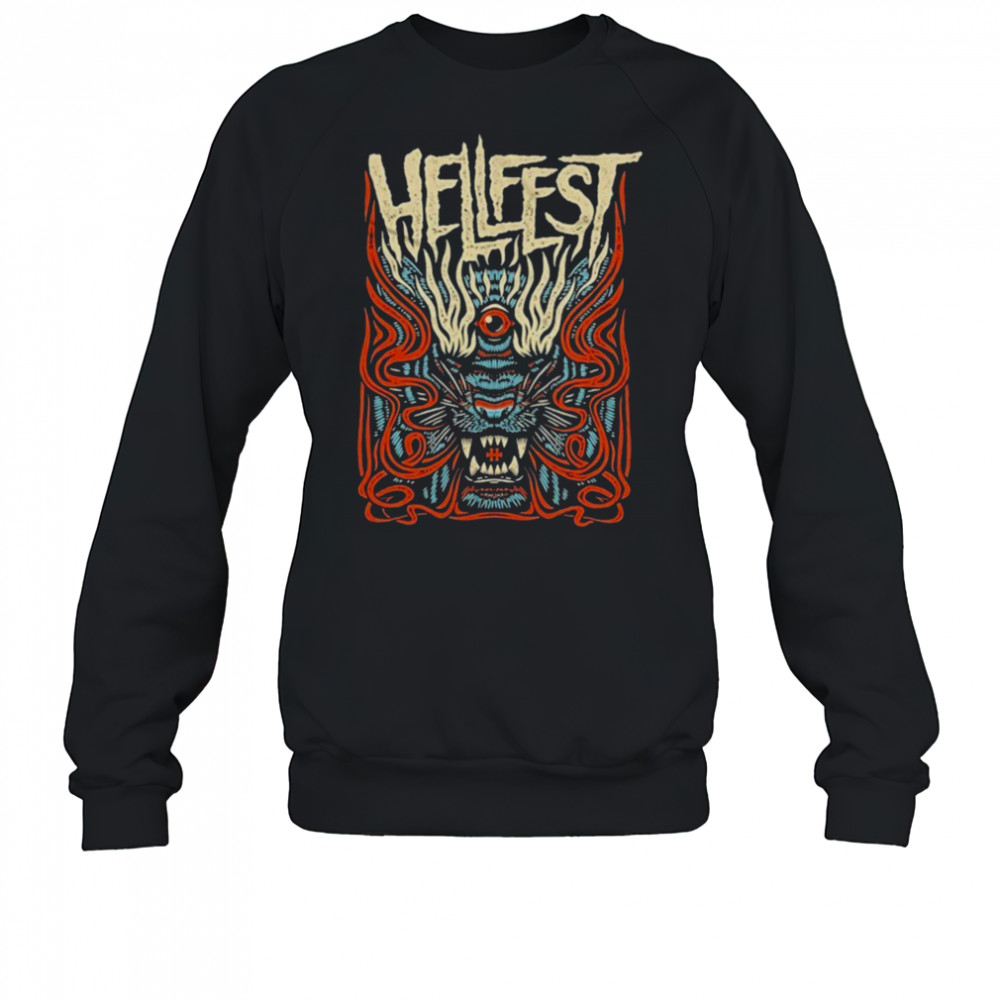 Hellfest Savage Tiger Out Of Bounds On June 19 22 2025 T shirts Sweatshirt