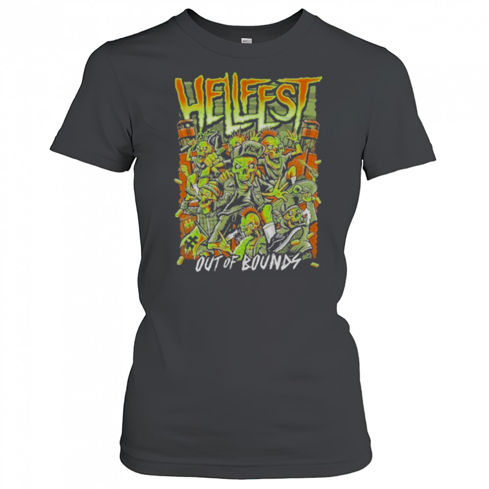 Hellfest Warzone Out Of Bounds On June 19 22 2025 T shirts Women's T-shirt