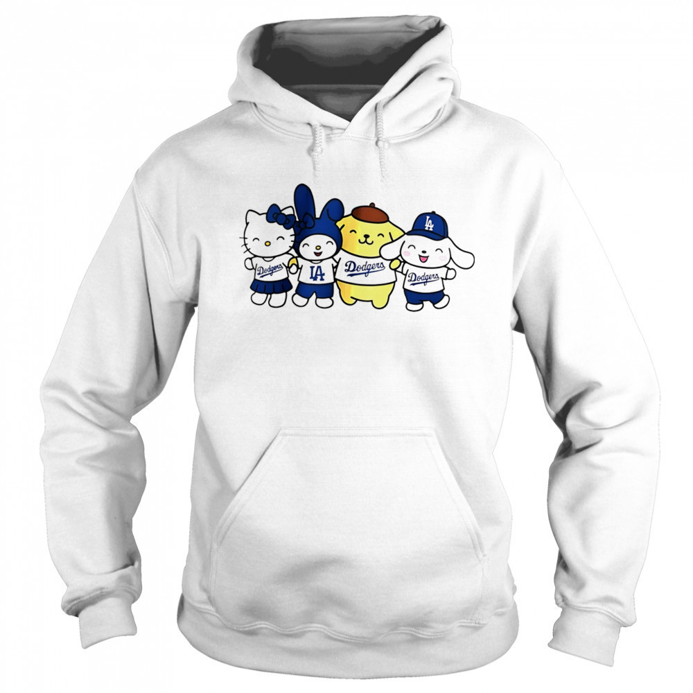 Hello Kitty And Friends La Dodgers shirt Sweatshirt