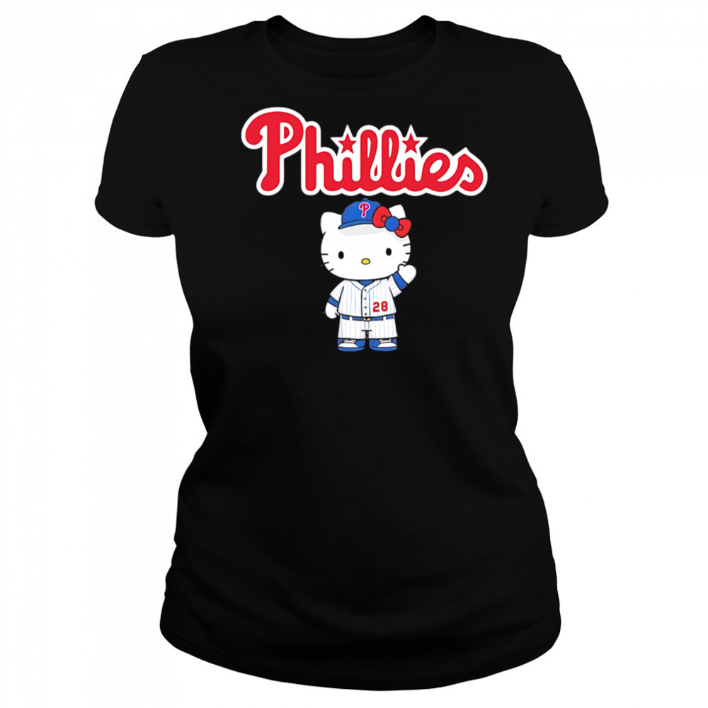 Hello Kitty Phillies MLB shirt Women's T-shirt
