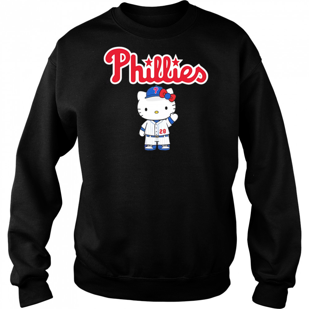 Hello Kitty Phillies MLB shirt Hoodie