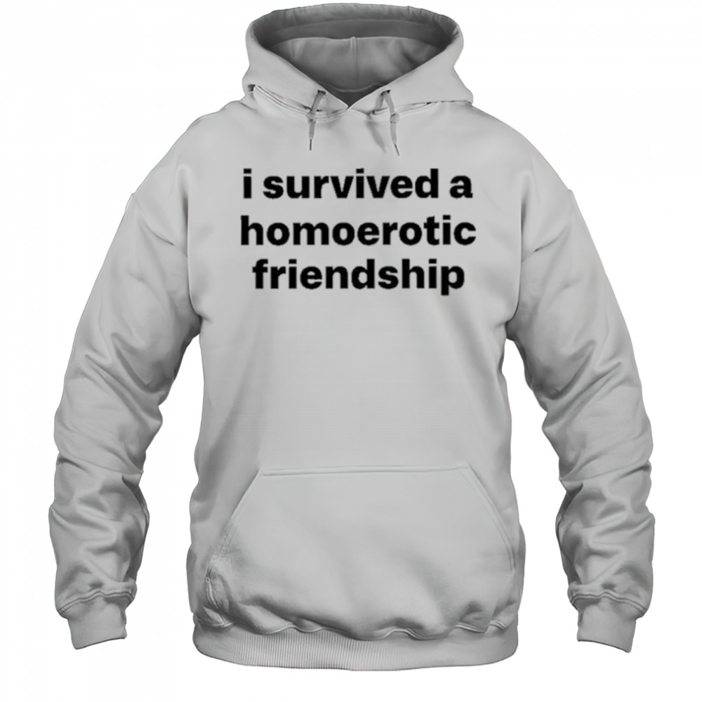 I Survived A Homoerotic Friendship Shirt Hoodie