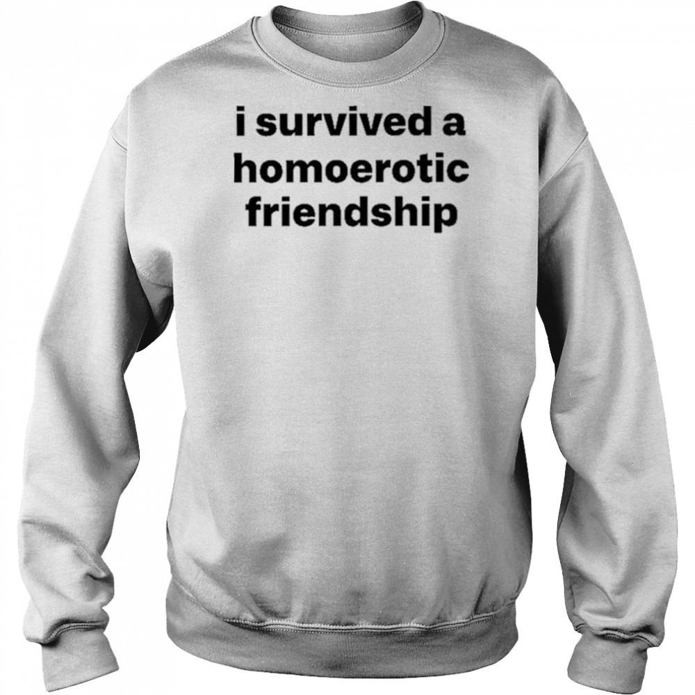I Survived A Homoerotic Friendship Shirt Hoodie