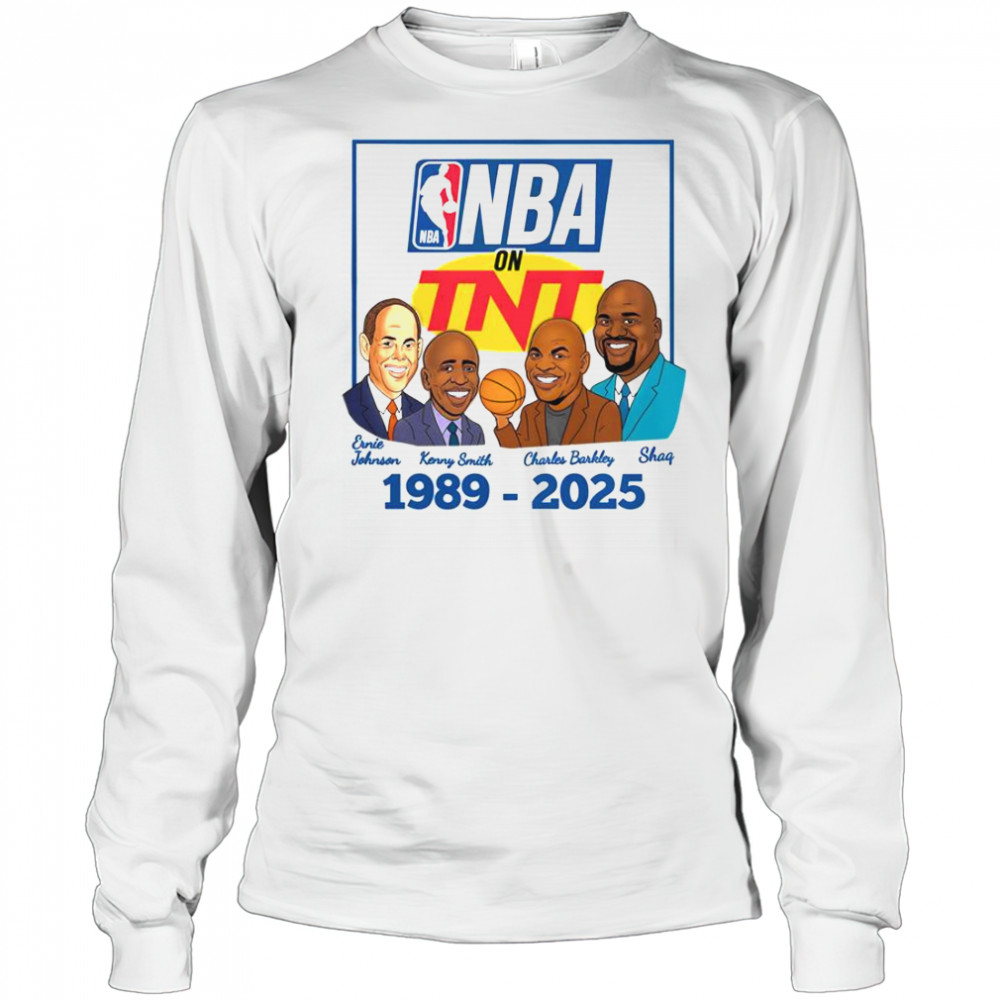 Inside Basketball TV Show Caricatures T-Shirt Long Sleeved