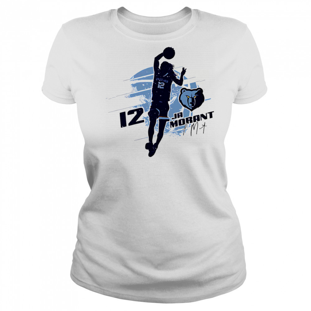 Ja Morant Memphis Grizzlies Silhouette shirt Women's T-shirt