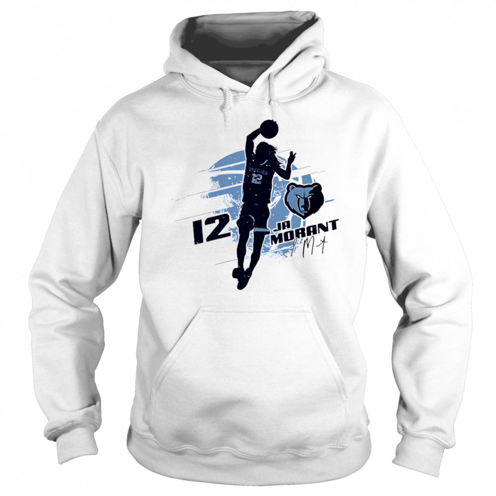 Ja Morant Memphis Grizzlies Silhouette shirt Sweatshirt
