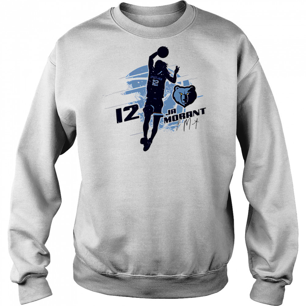 Ja Morant Memphis Grizzlies Silhouette shirt Hoodie