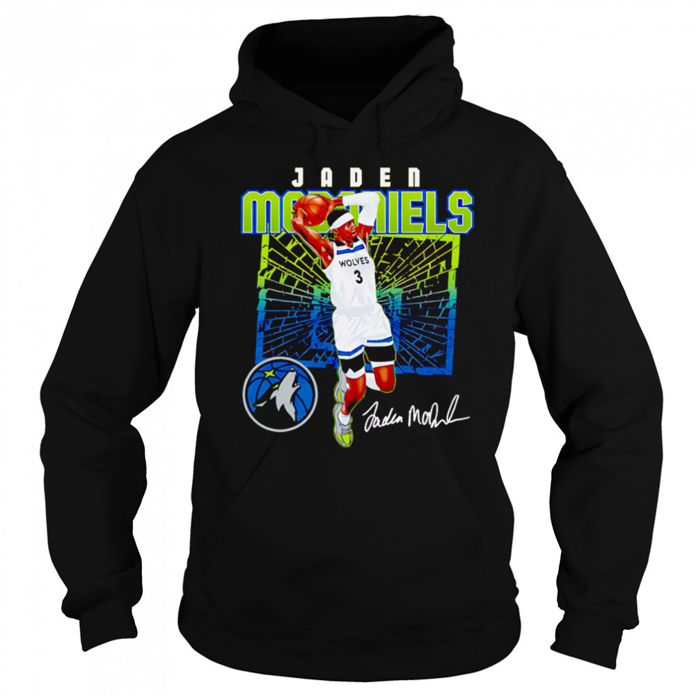 Jaden McDaniels Minnesota Timberwolves Shattered shirt Sweatshirt