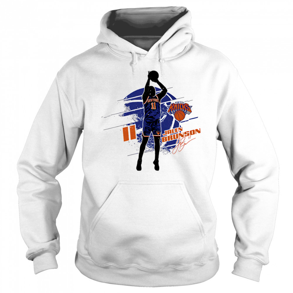 Jalen Brunson New York Knicks Silhouette shirt Sweatshirt